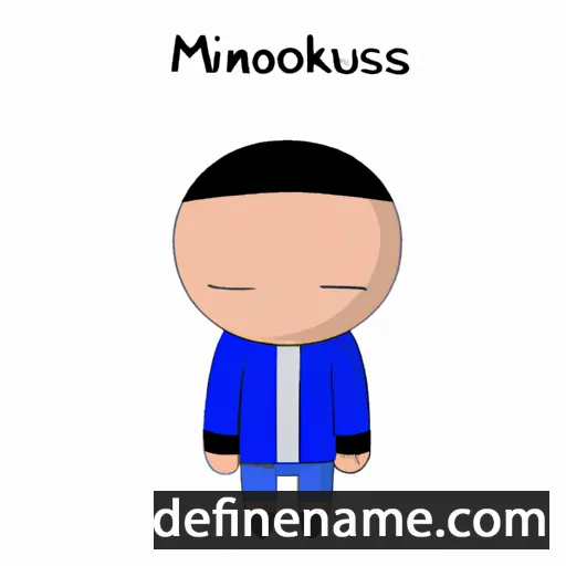 Minahikosis cartoon