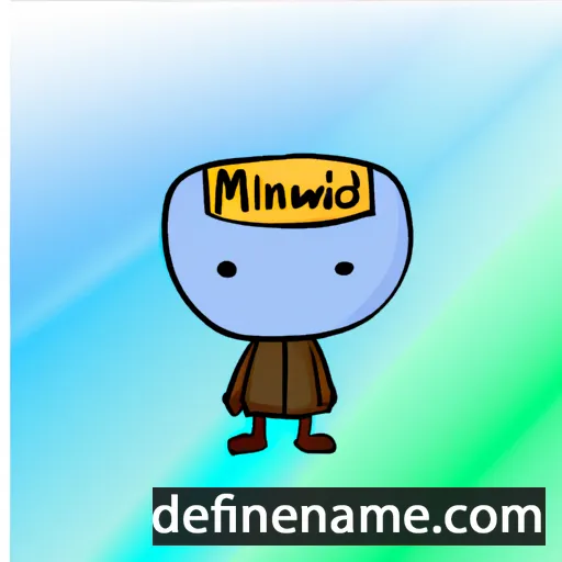 cartoon of the name Mindwell