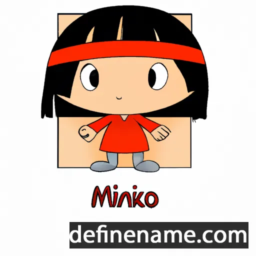 Mineko cartoon