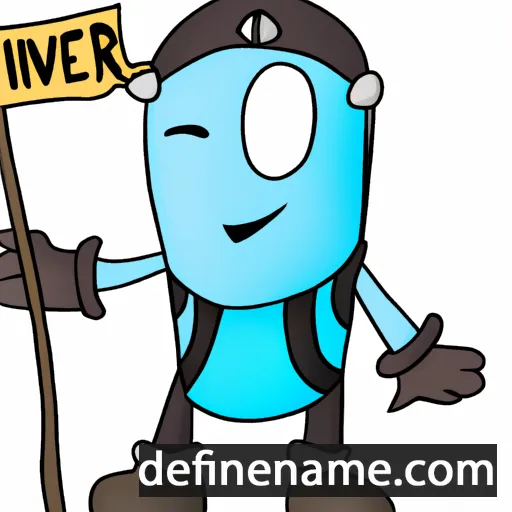 cartoon of the name Minever