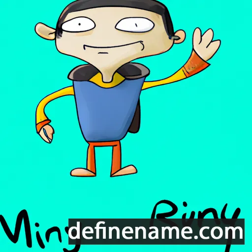 Ming-ray cartoon