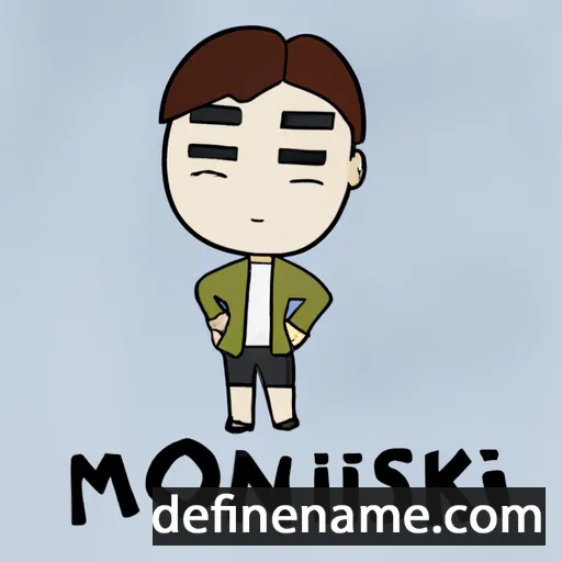 cartoon of the name Min-seok