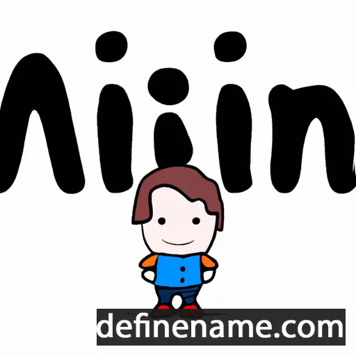 cartoon of the name Mini