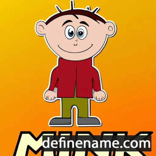 cartoon of the name Minik