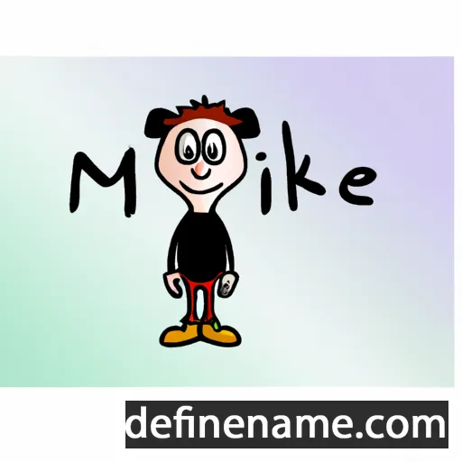 cartoon of the name Minkie