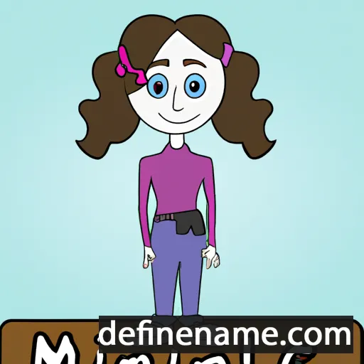 cartoon of the name Minnesota