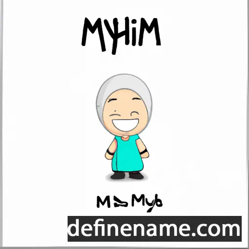 Minyahil cartoon