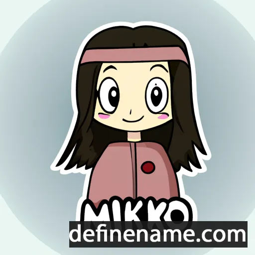 Mioka cartoon