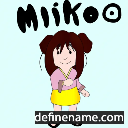 Mioki cartoon