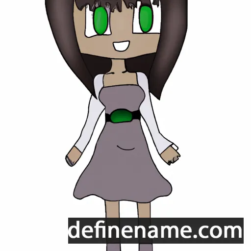 cartoon of the name Mioko