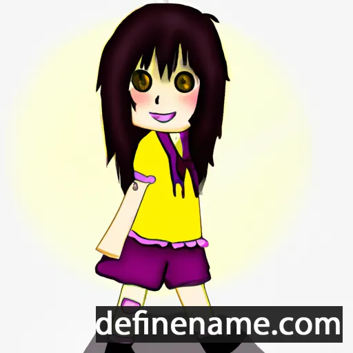 cartoon of the name Mion