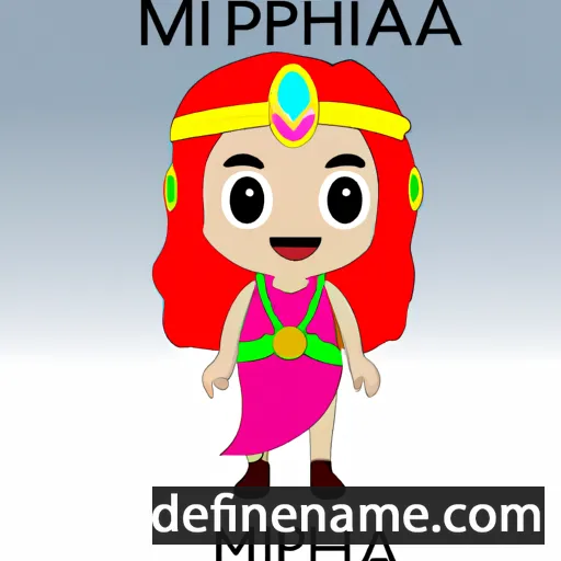 cartoon of the name Mipha