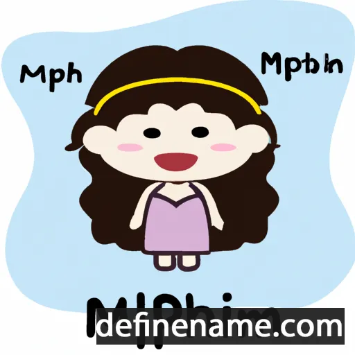 cartoon of the name Mipham