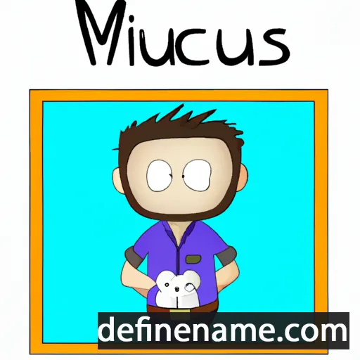 cartoon of the name Miqueas