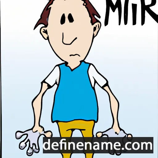 cartoon of the name Mir