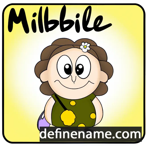 cartoon of the name Mirabel