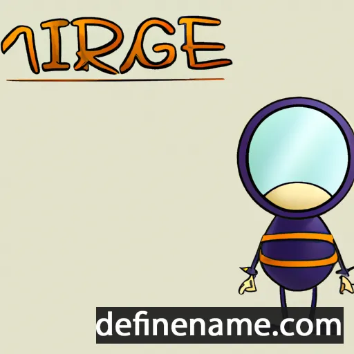 cartoon of the name Mirage