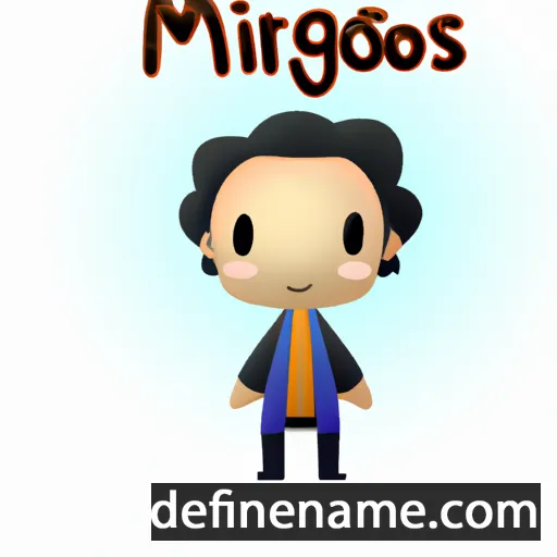 cartoon of the name Miraglos