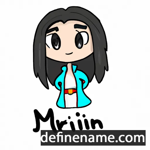 cartoon of the name Mirain