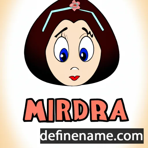 Miralda cartoon