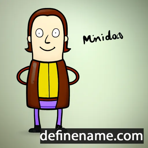 cartoon of the name Mirandas