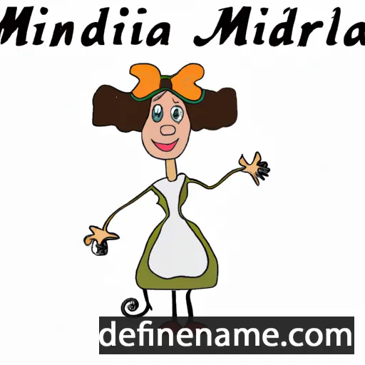 Mirandella cartoon