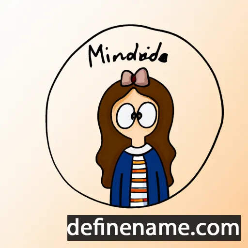 cartoon of the name Mirandola