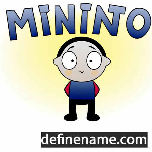 cartoon of the name Miranto