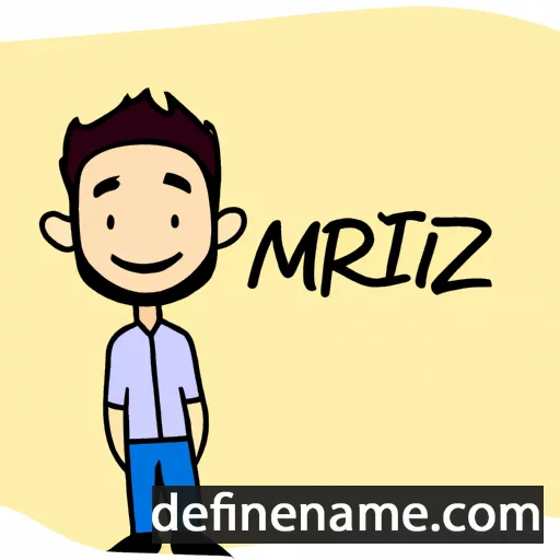 cartoon of the name Miraziz