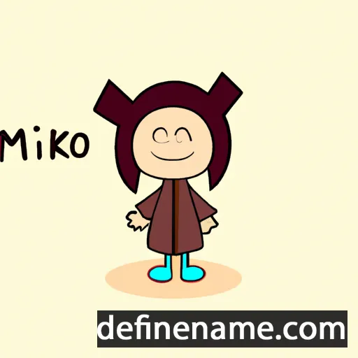 cartoon of the name Mireko