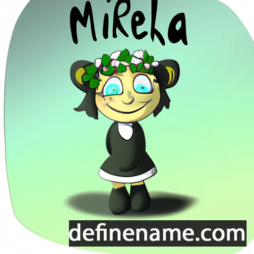 cartoon of the name Mirelka