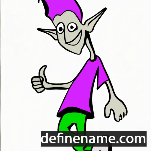 cartoon of the name Mirello