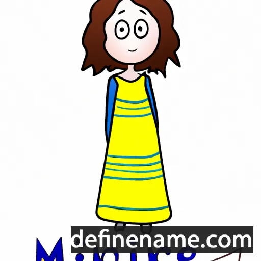 cartoon of the name Mirene