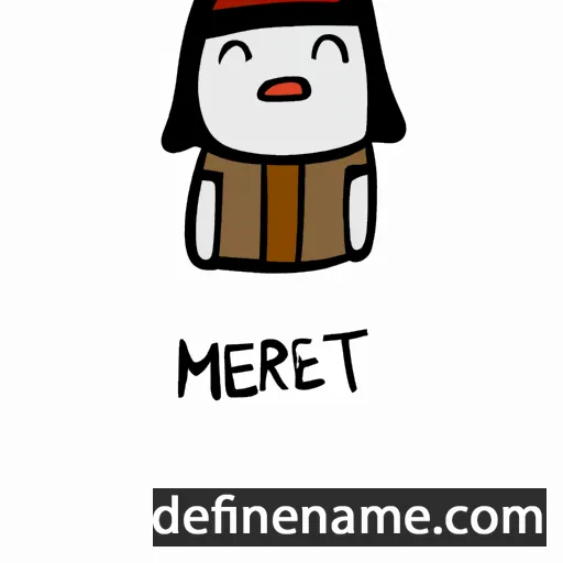 cartoon of the name Mireti