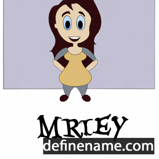 cartoon of the name Mirey