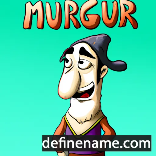 cartoon of the name Mirgul