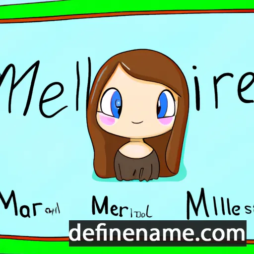 Mirielle cartoon