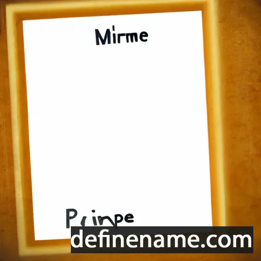 Mirinae cartoon