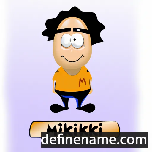 cartoon of the name Mirkamal