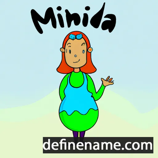 cartoon of the name Mirlinda