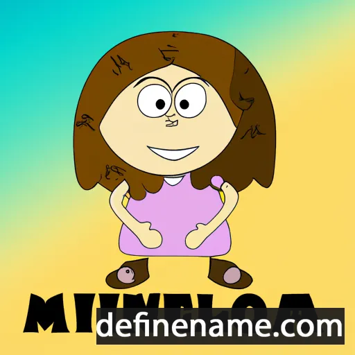 cartoon of the name Mirolena