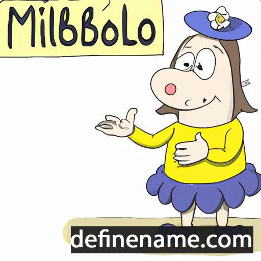 Miroljuba cartoon