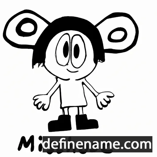 cartoon of the name Miroshe