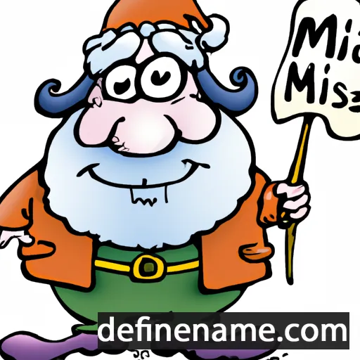 cartoon of the name Miroslaus