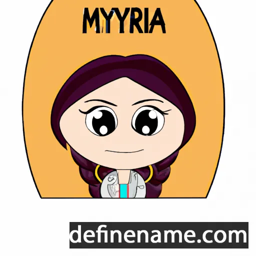 Miryana cartoon