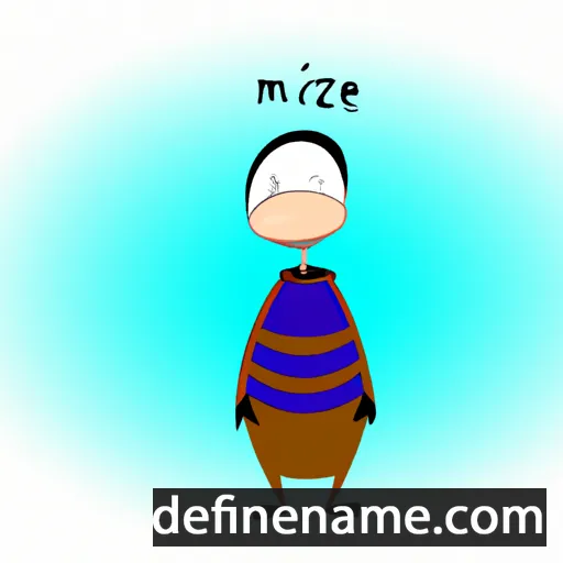 cartoon of the name Mirze