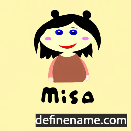 cartoon of the name Miška