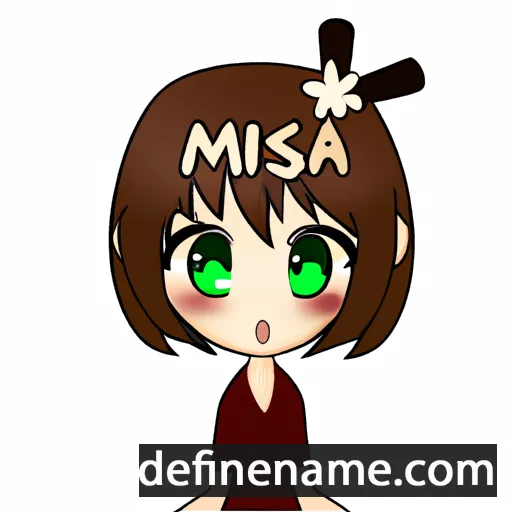 Misaka cartoon