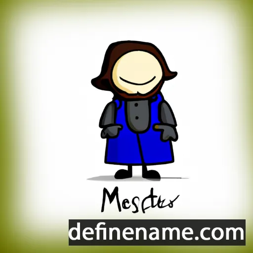 cartoon of the name Miserette