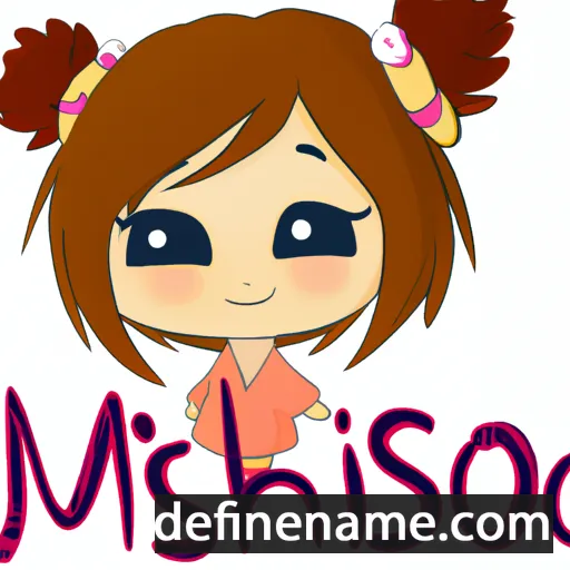 cartoon of the name Mishiko